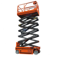 Self-Propelled Hydraulic Lift Small Battery Built-In Aerial Working Platform Scissor Lift